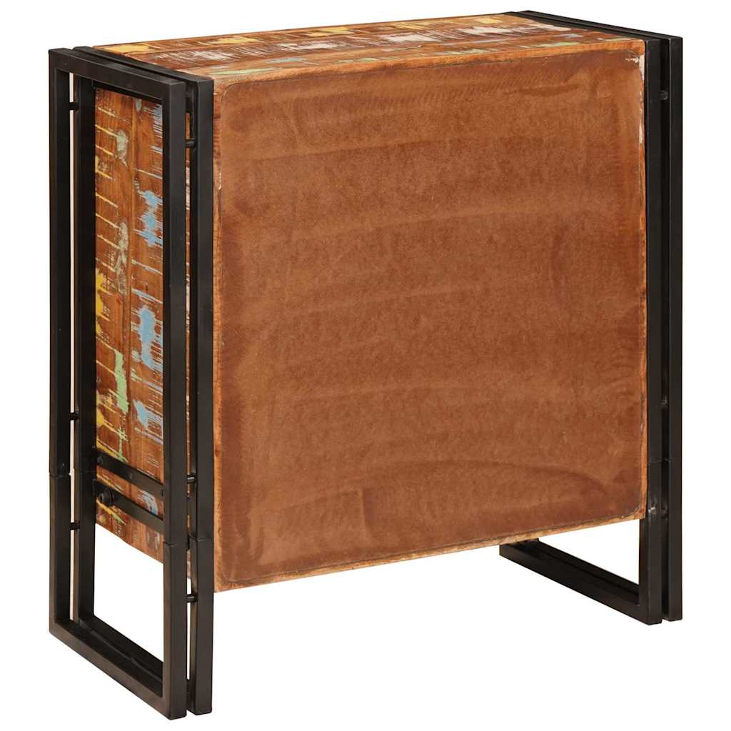 Sideboard Braun 66 x 33 x 70 cm recyceltes Massivholz